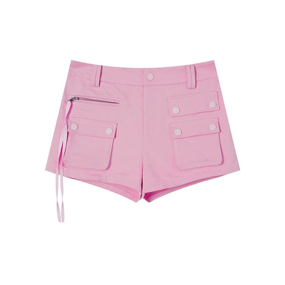 [Slim Fit Colors] Women's Slim-Fit Work Shorts - Hot Pants Style