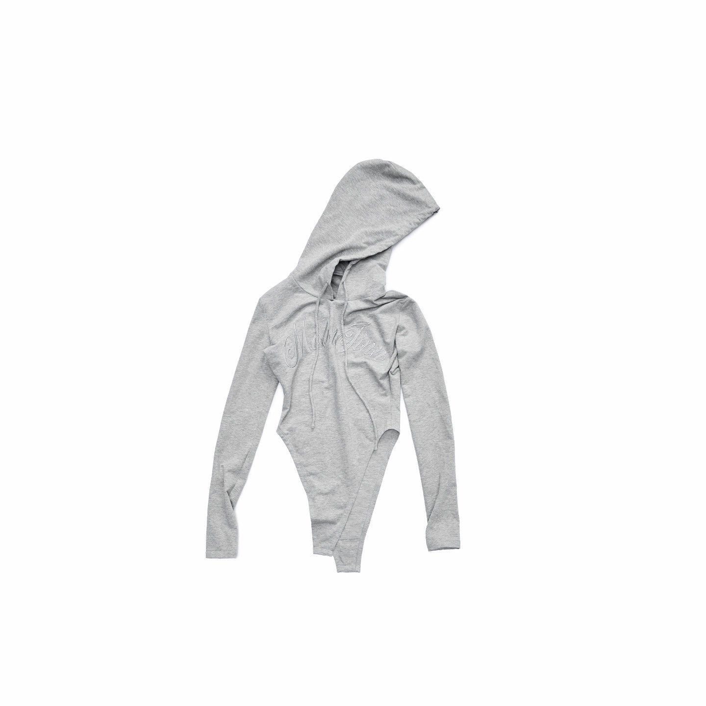 Embroidered Hooded Jumpsuit