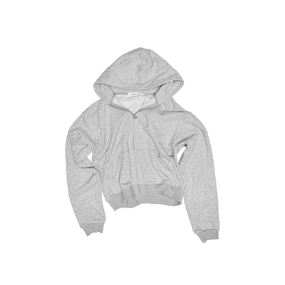 Cat Paw & Polka Dot Hoodie Set – Long and Short Layered Sweatshirt + Pants Suit