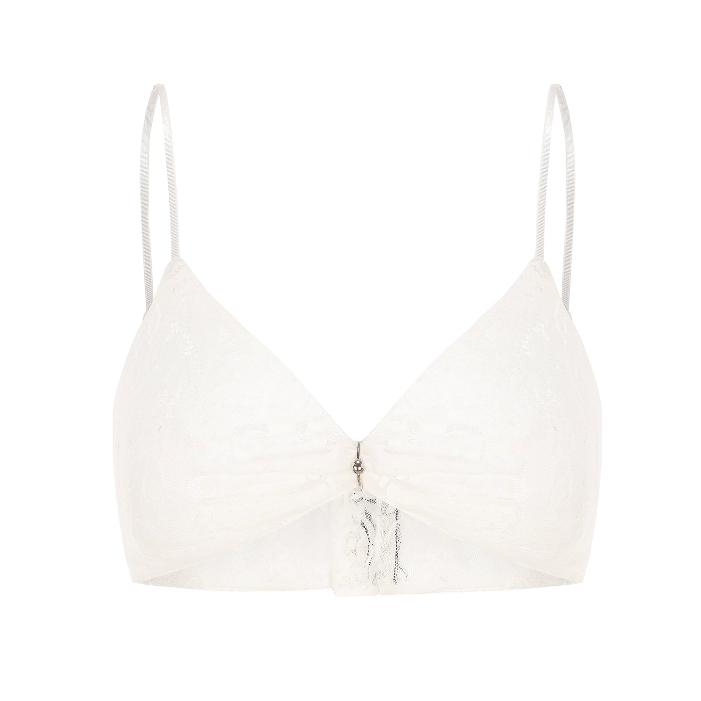 Reggiseno con fascia intrecciata in metallo |. La scelta migliore per l'uso non quotidiano (nero/bianco).