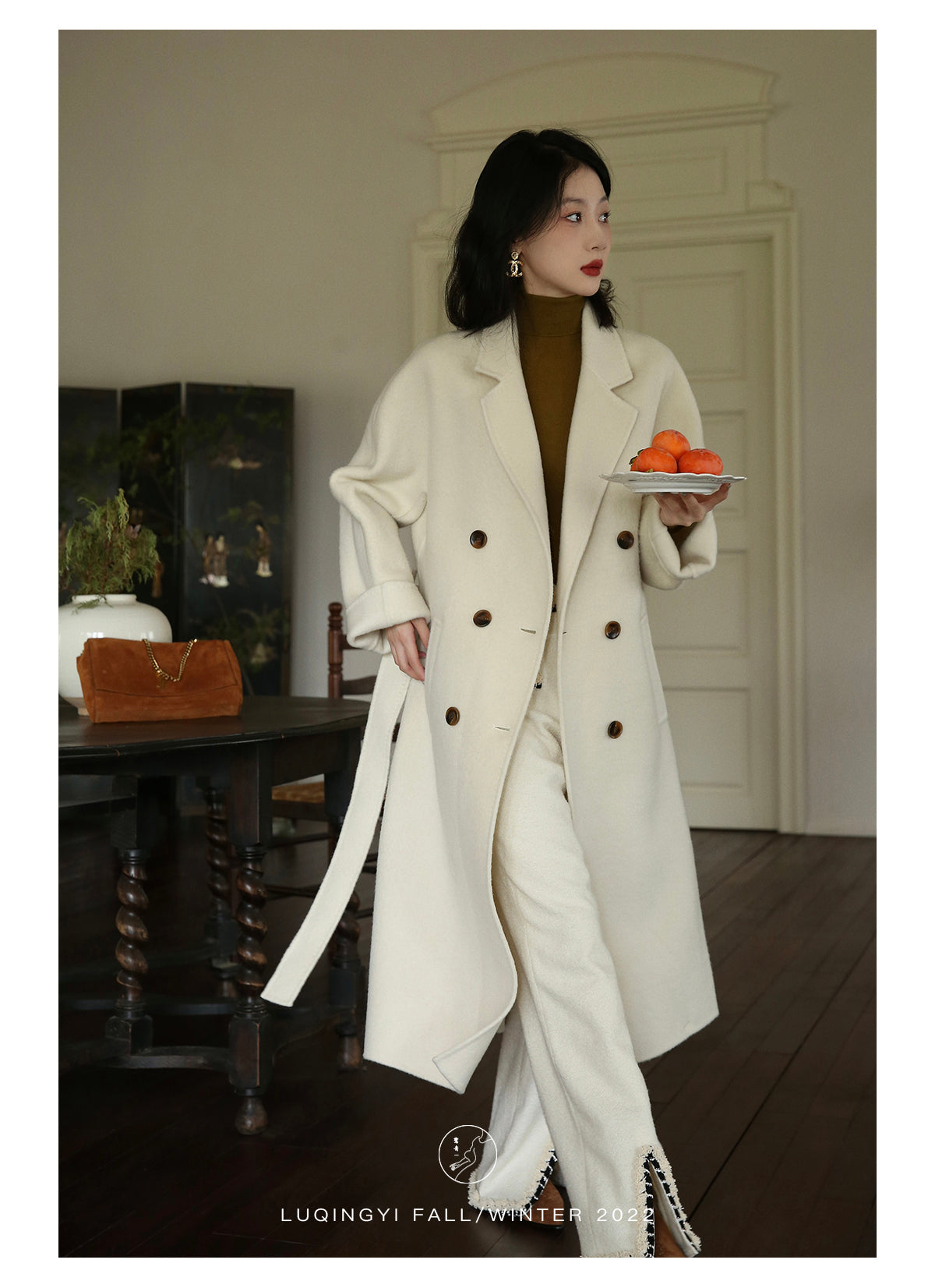 Chic Wool Coat for Winter