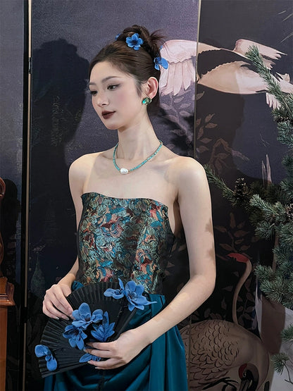 Mesh Princess Tutu Slip Dress – Luxe Small Dress for Birthday & Celebrity Looks