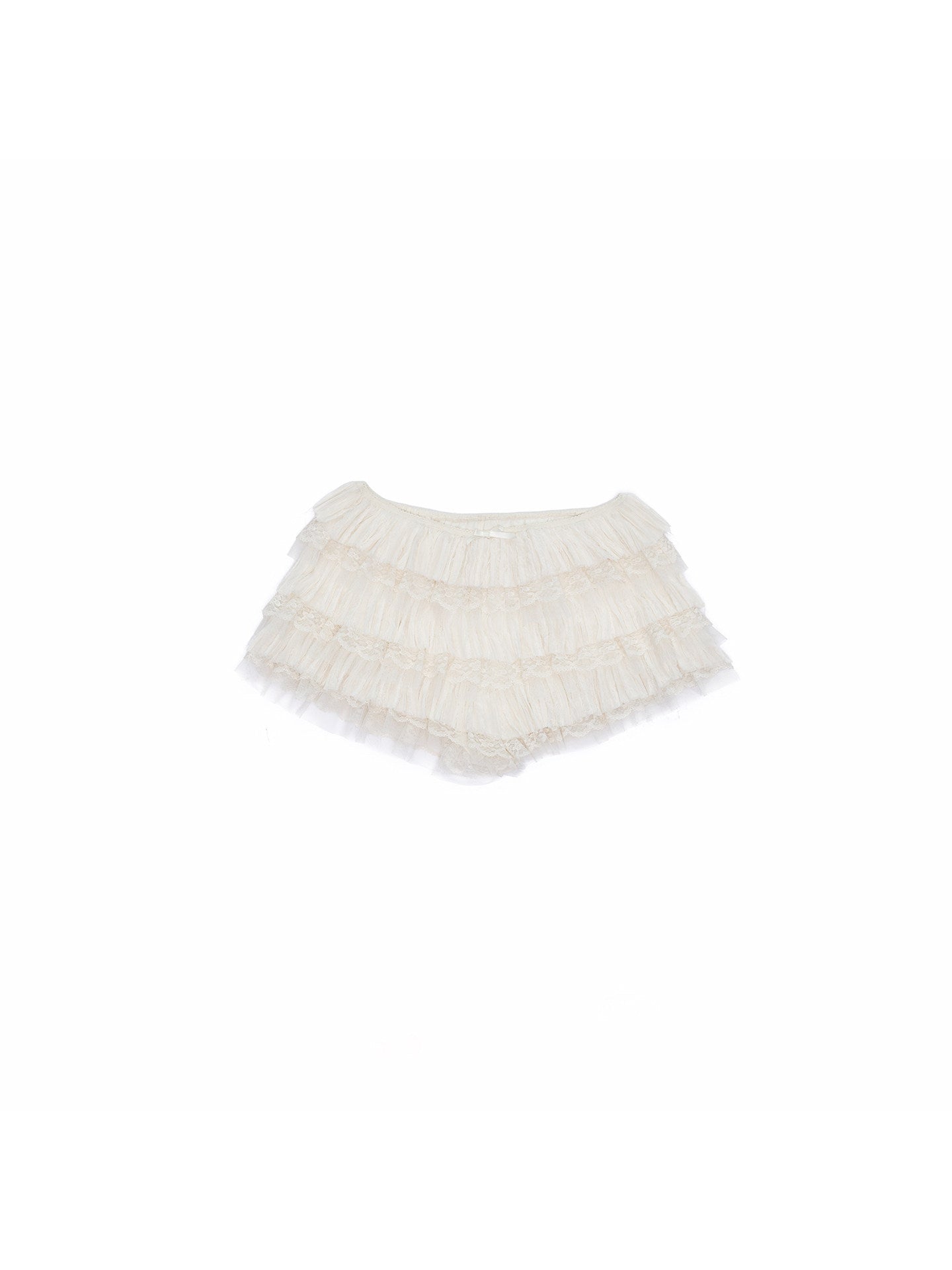 Layered Chiffon Cake Shorts