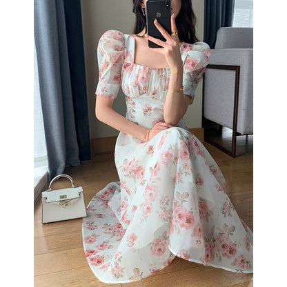 Gentle Flower Long Dress