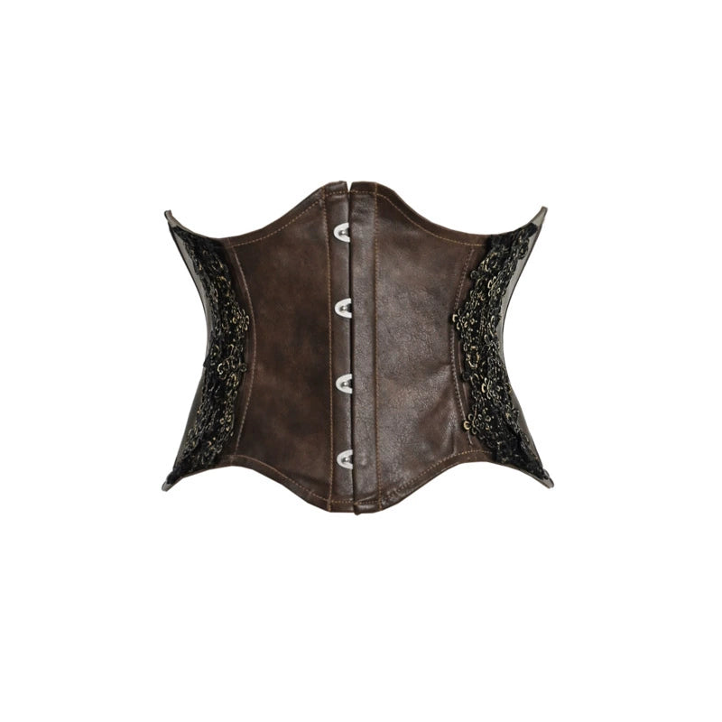 Dragon Groan Steampunk Lace Fishbone Waist Corset