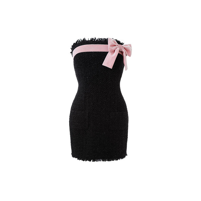 Scented Ribbon Mini Dress