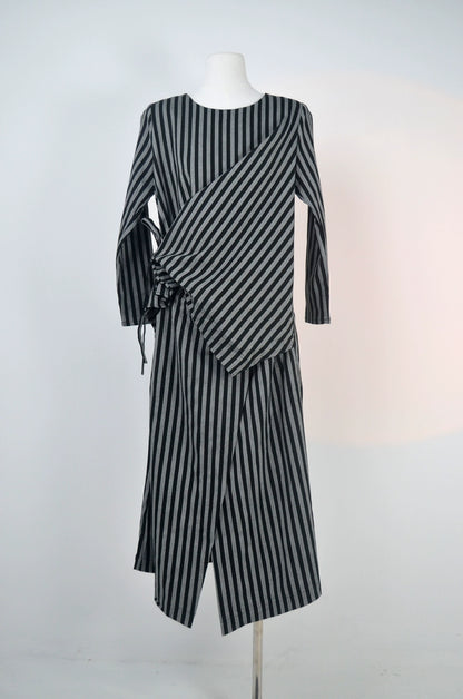 Stripe Old Money Dress