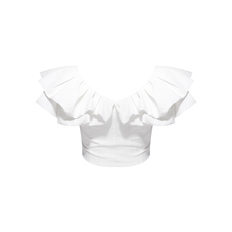 Garden Frill Blouse & Fluffy Skirt