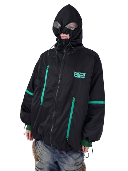 Alien Concept Oversized Hooded Cotton Suit (Y2K Genderless)