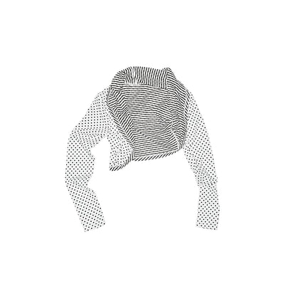 Reversible Polka Dot Stripe Suspender Jumpsuit – Slimming Short Set