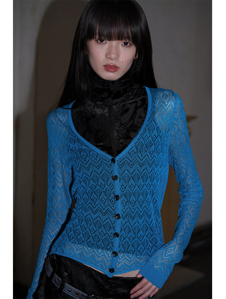 Slim Knit Cardigan Coat