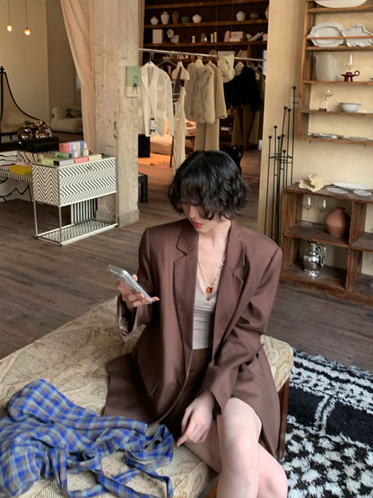 Moonlit Disorder Relaxed Tailored Blazer