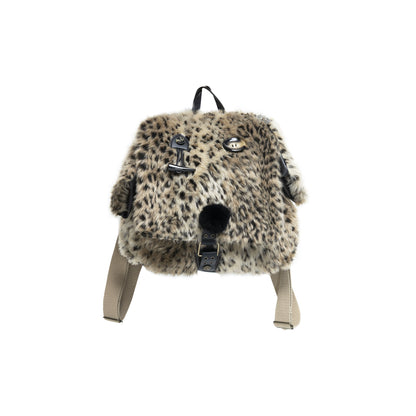 Playful Leopard Puppy Backpack