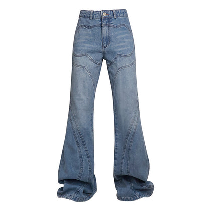 Special Structure Spliced Jeans