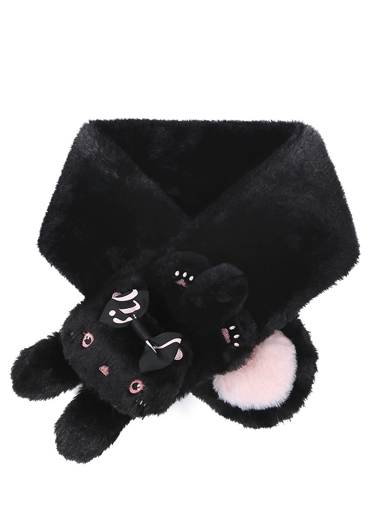 Bear Small Animal Series: Bear, Cat & Lamb Scarf, Hat, Gloves