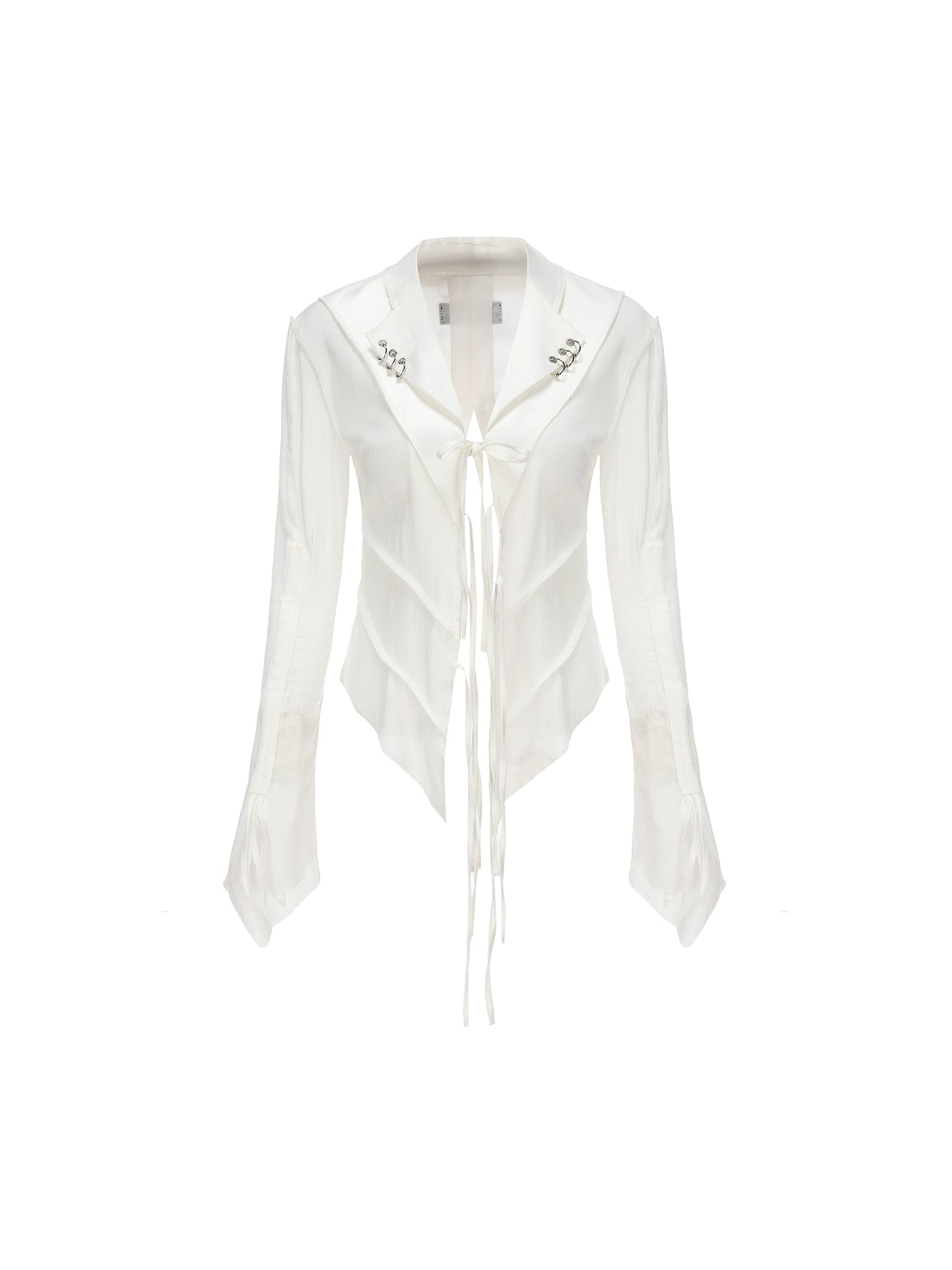Lace Up Shirt - Repositionable Fashion