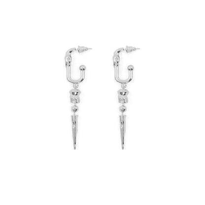 22S/S Nicho diseñador Marca de alta gama sentido irregular pendientes largos largos pendientes de calles para mujeres