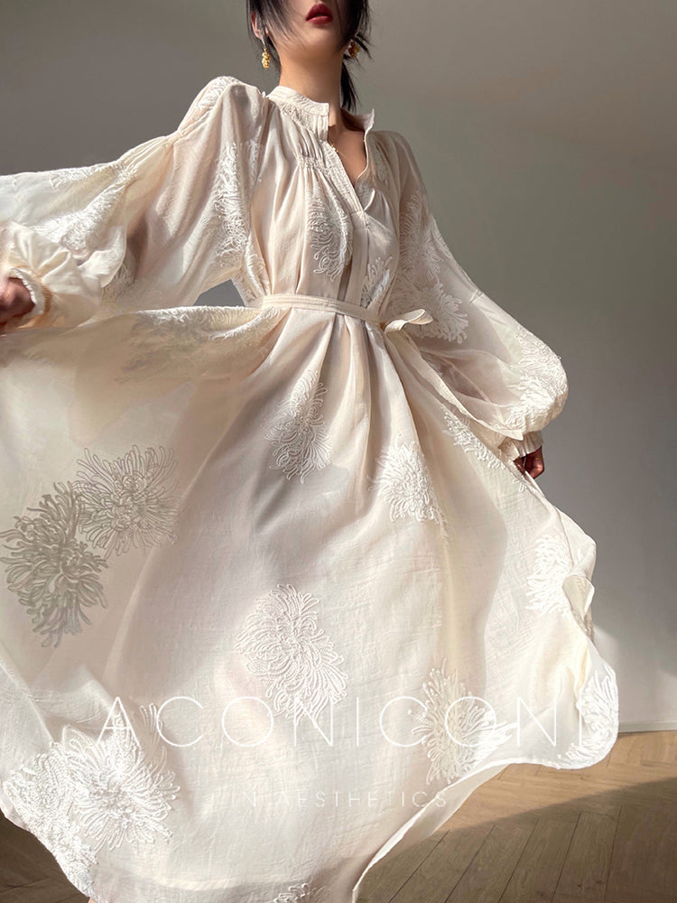 Elegant Embroidered Dress