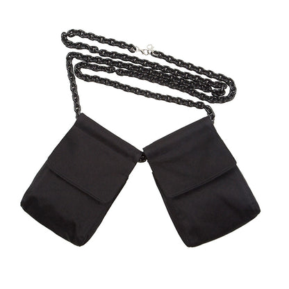 Винтажная цепь - сумка с двойным плечом