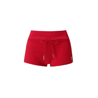 Shorts deportivos informales con cordón