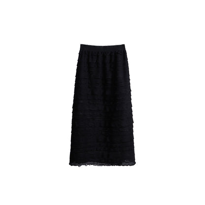 Flower Sea Knitted Petals Skirt