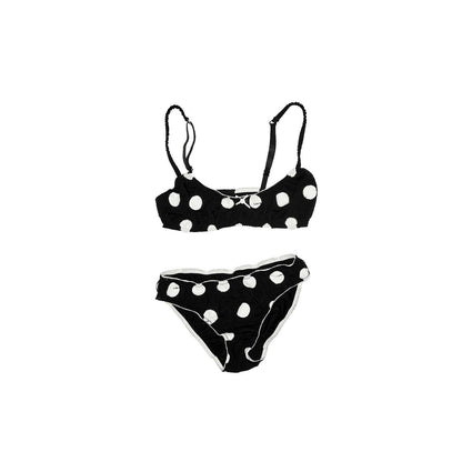 Polka Dot Lace Bralette Set