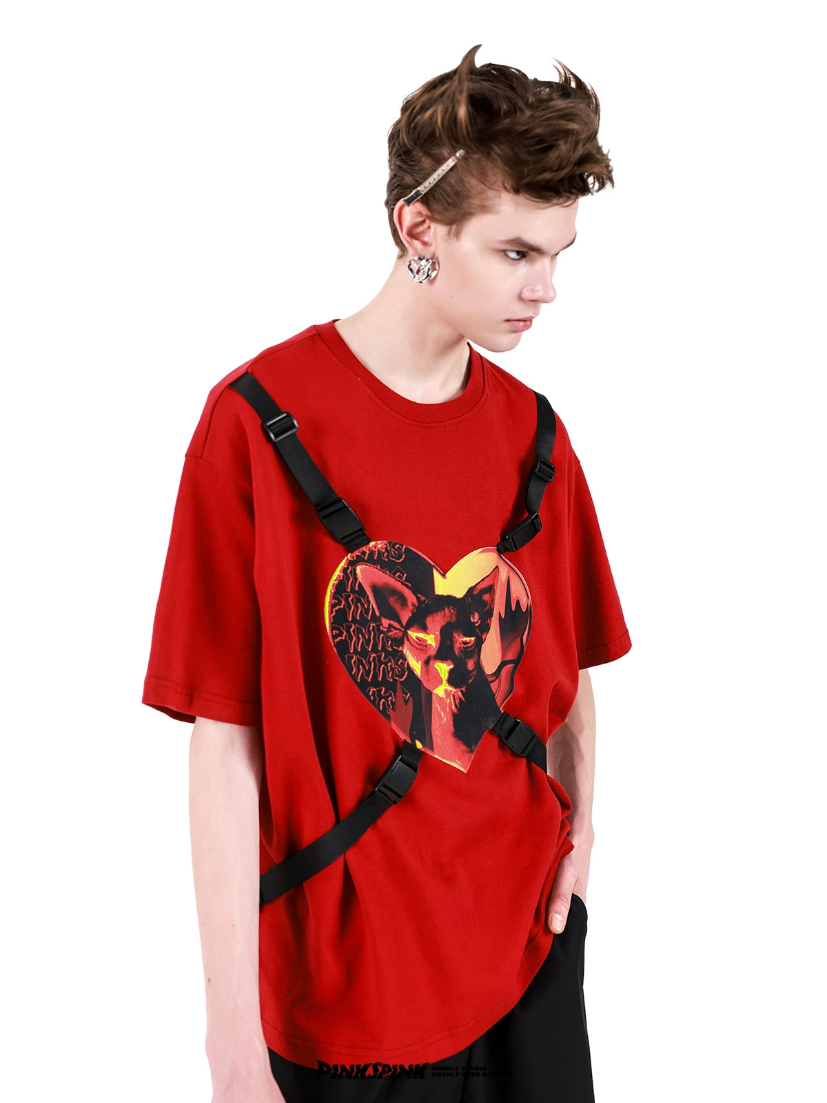 Flame Love Punk T-shirt