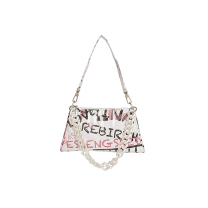 Graffiti Underarm Women's Bag