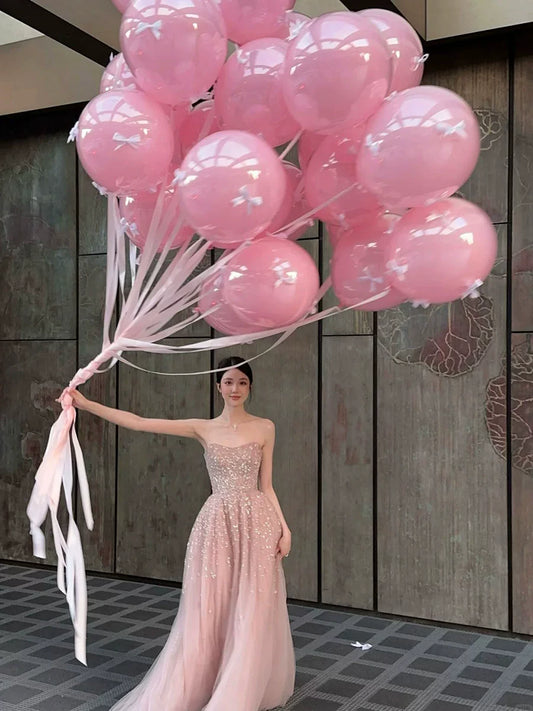 Bridal Morning Gown – Luxe Engagement & Toasting Dress