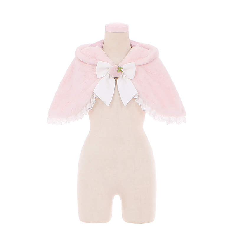 Genki Strawberry Rabbit Bud Pants + Top Set