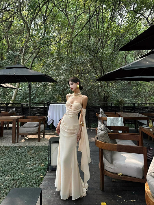 Beaded Pink Acetate Long Skirts – Luxe Autumn Celebrity Daughter Outfits