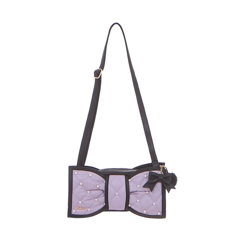 Blood Clan Girl Halloween Devil Bow Rhombus Bag