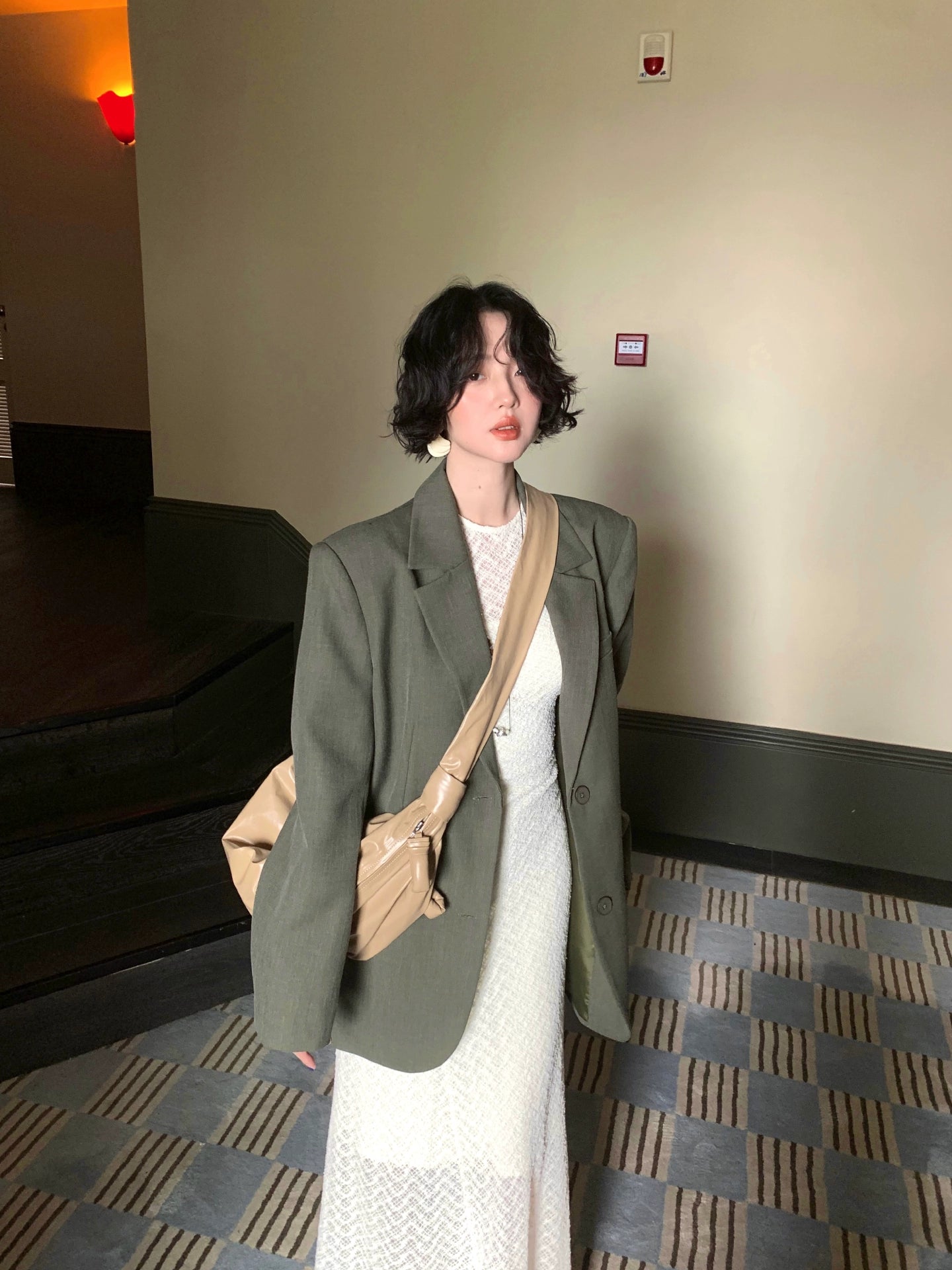 Molin Watch Loose-Fit Suit Jacket – Hong Kong Retro Autumn Modern Classic