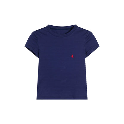 Round-Neck T-Shirt - Women's Summer Style