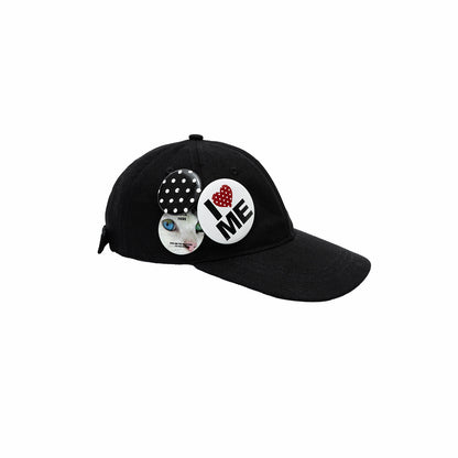 Animal Print Polka Dot Baseball Cap