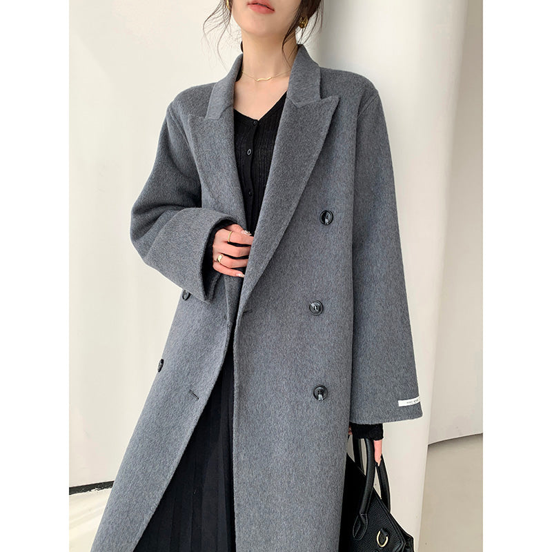 Luxe Grey Coat Set