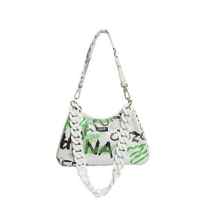 Designer Graffiti Crossbody