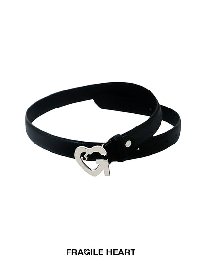 Elegance Commuter Belt with Love Buckle