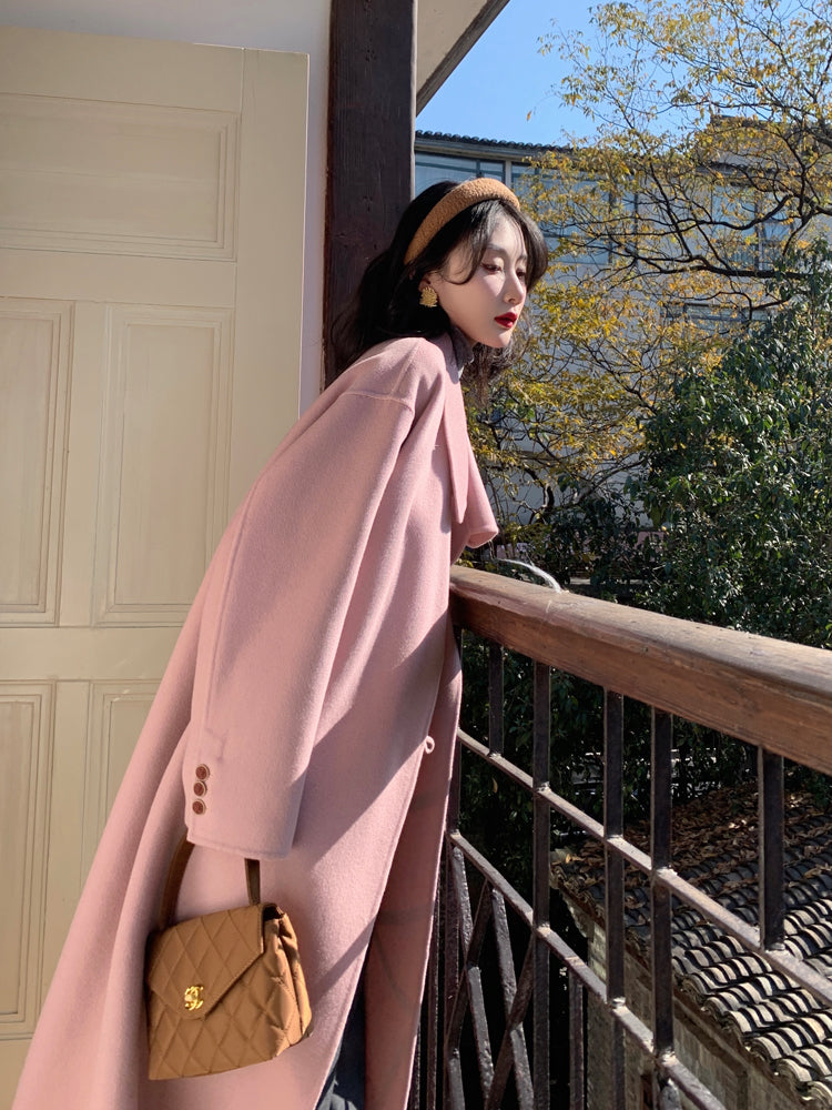 Pink Wool Bliss Coat