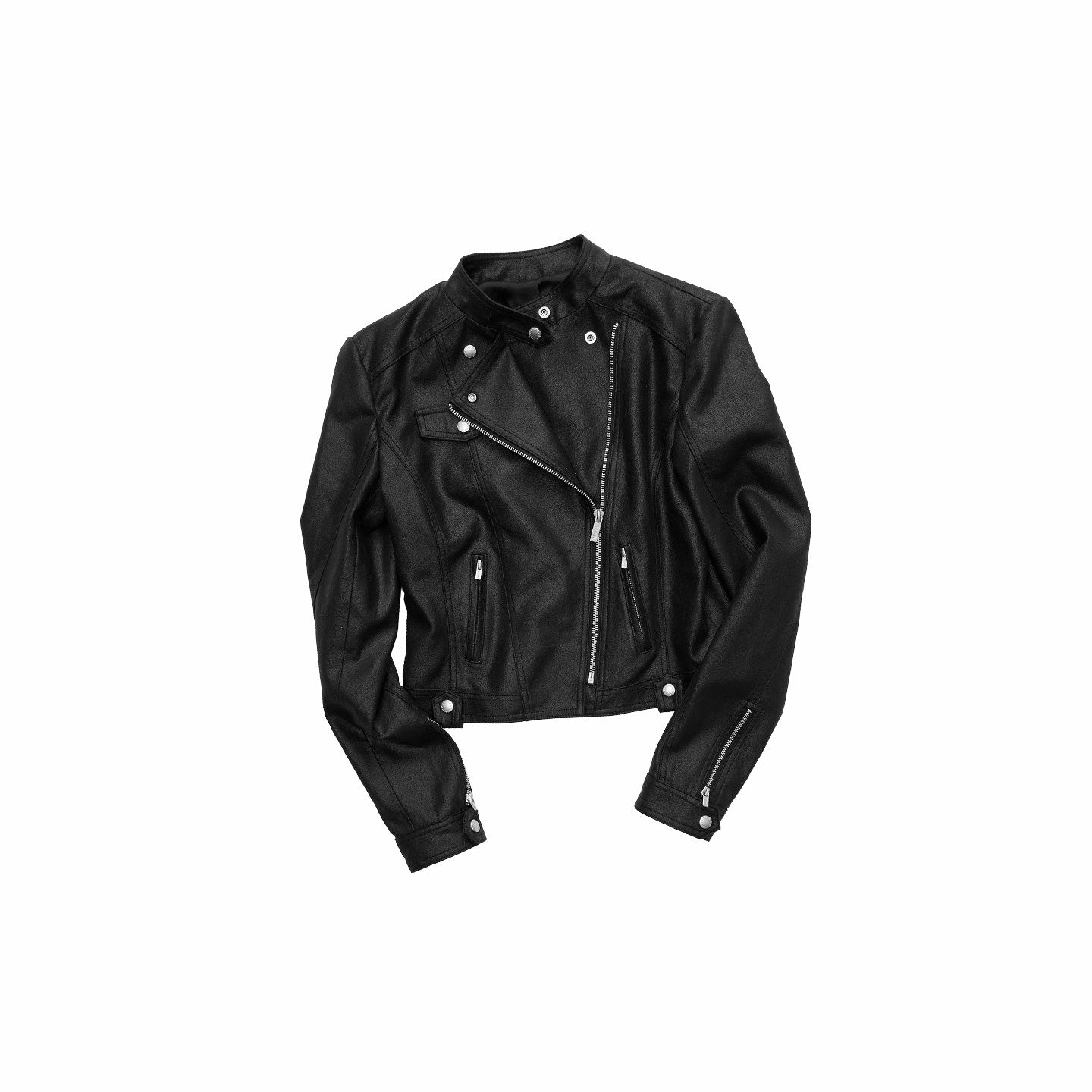 Vintage Leather Biker Jacket