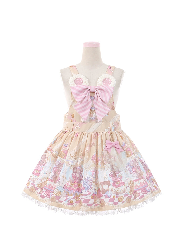 Lolita Bobo Sweet Mouse Low-Waist Strap Dress