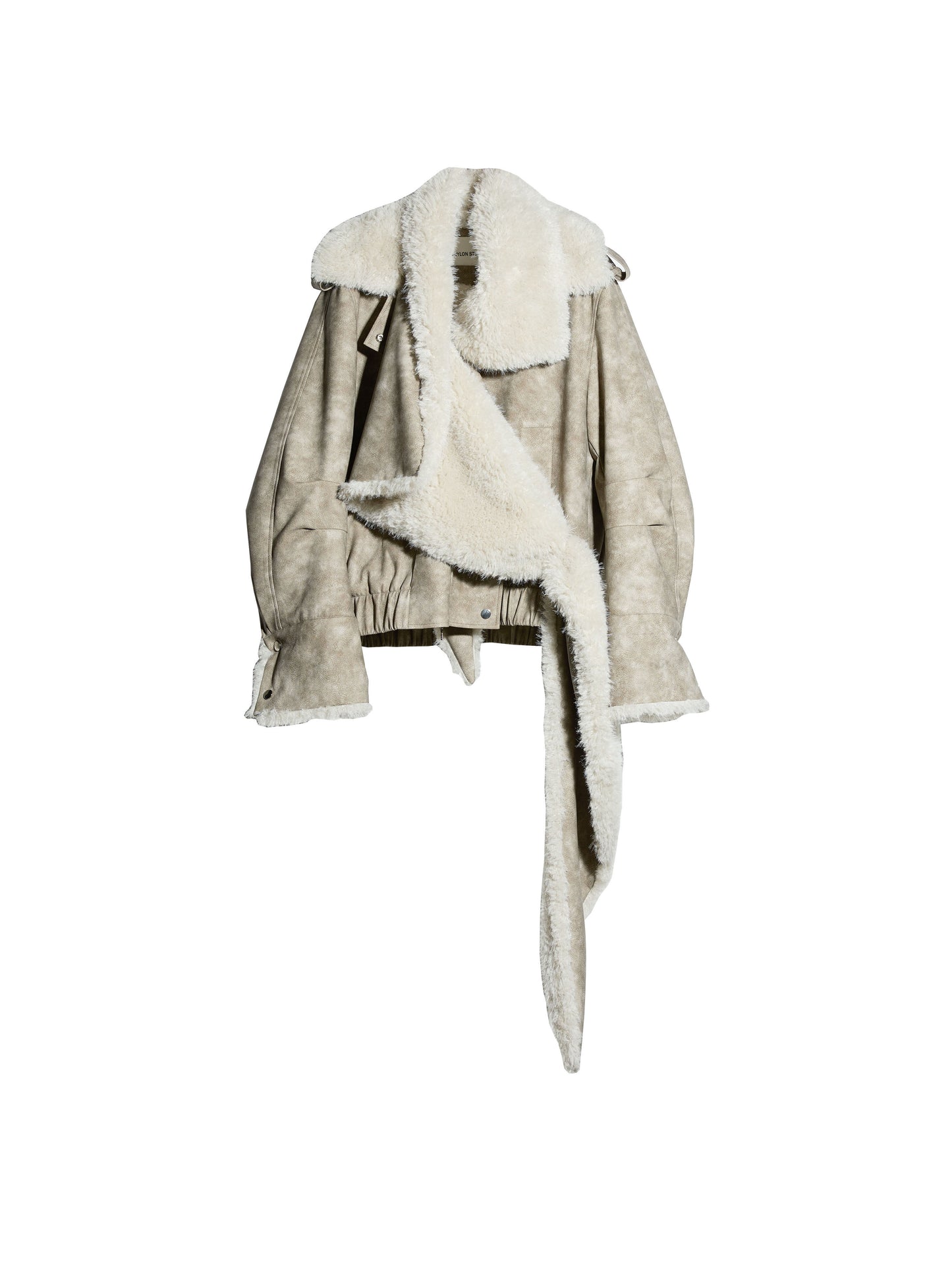 Convertible PU Leather Jacket | Urban Nomad Fur Collar Coat