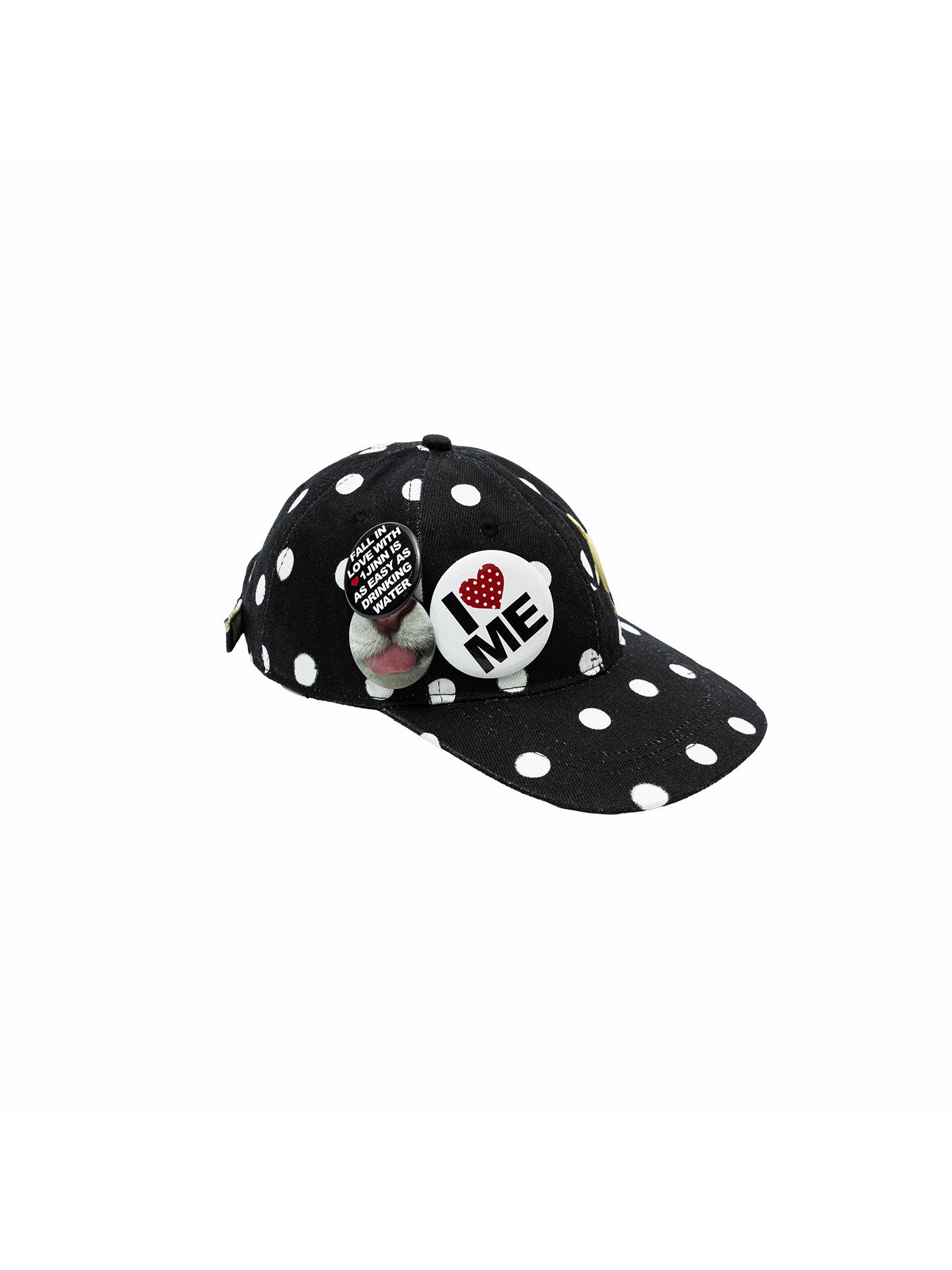 Animal Print Polka Dot Baseball Cap