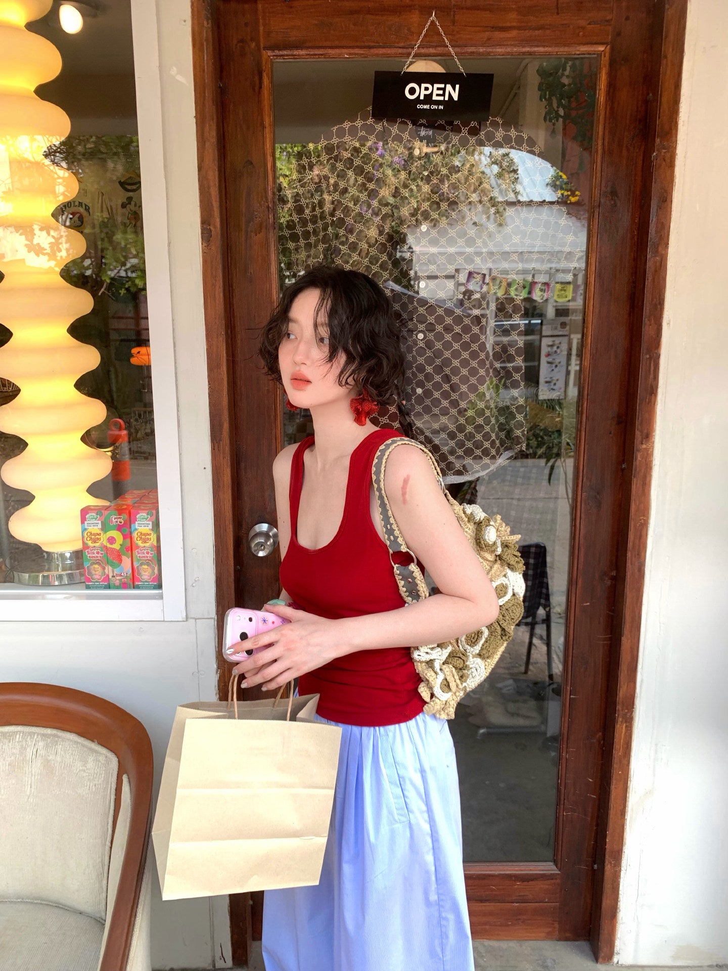 Essential U-Neck Stretch Tank