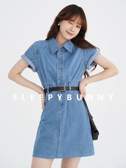 Denim Mini Dress