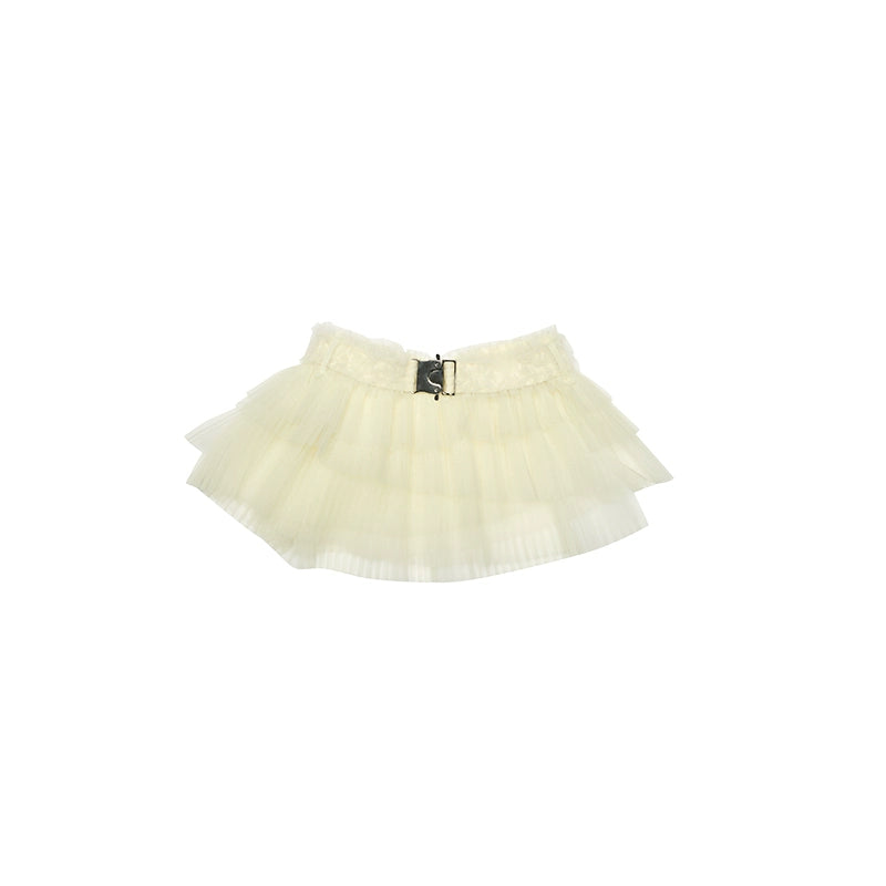 Layered Irregular Mesh Skirt – Gender-Neutral Design Statement