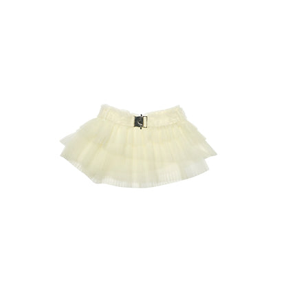 Layered Irregular Mesh Skirt – Gender-Neutral Design Statement