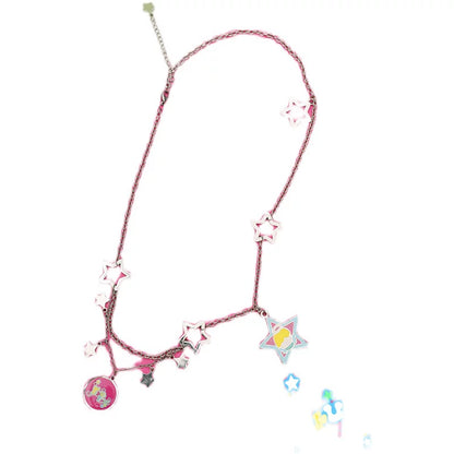 Gollum Store & Bird Bird Collaboration Cartoon Star Fun Y2K Angel Decorative Necklace Pendant