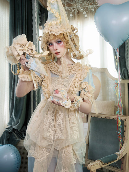 Mousse Rendezvous French Rococo Retro Cream Beige Piping Bag/Tote Bag