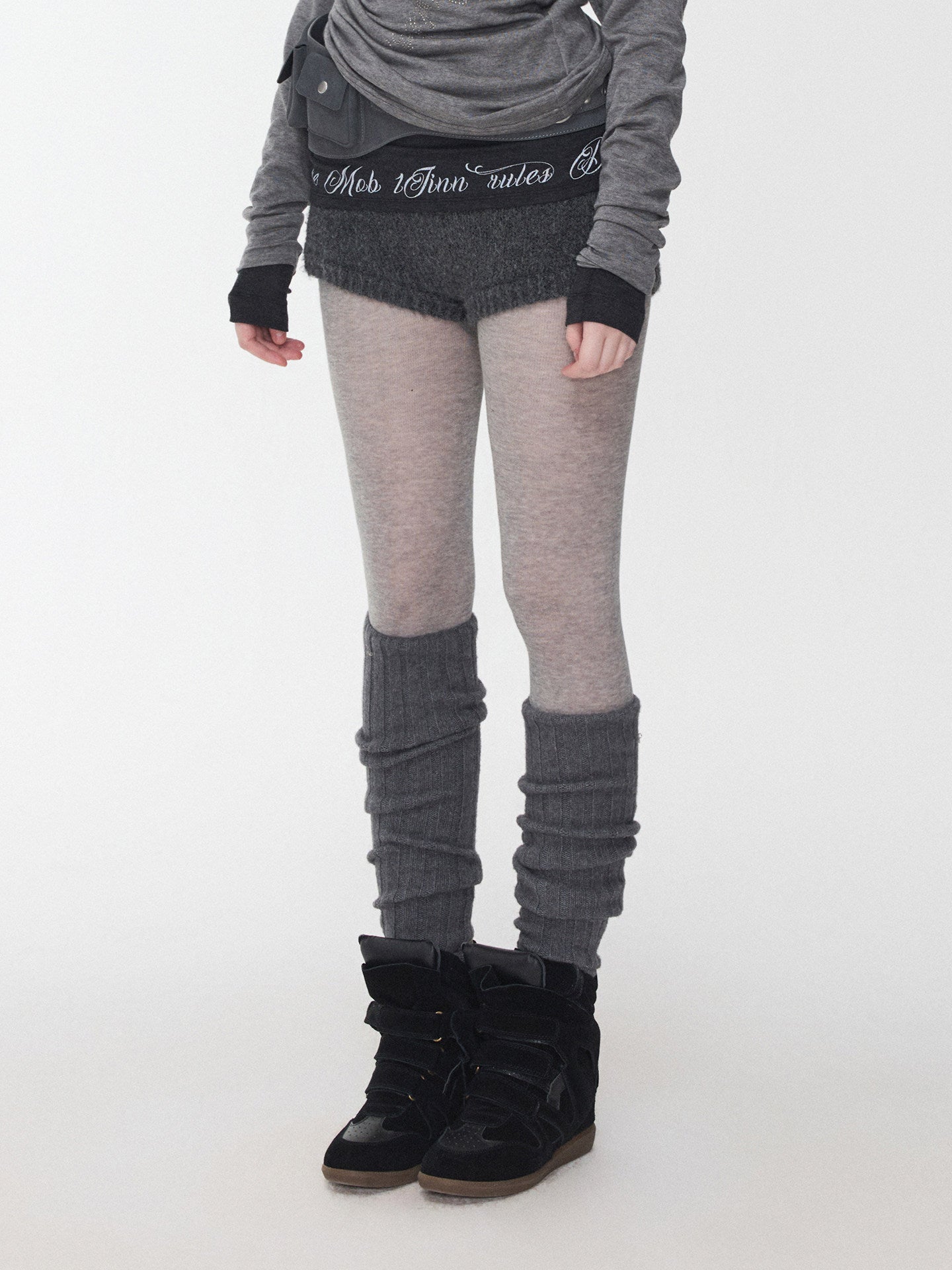 Over-the-Knee Knit Leg Warmers
